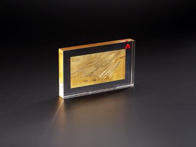 亞克力熱壓金屬展示臺 亞克力熱壓金屬展示臺